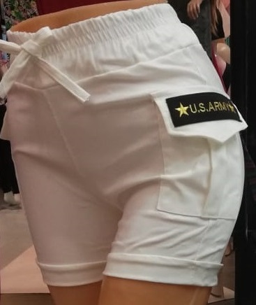 short de bengalina mujer